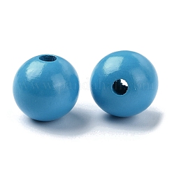 Wood Large Hole European Beads&nbsp;WOOD-D027-01D