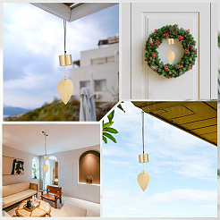 Brass Bell Pendants&nbsp;HJEW-WH20816-010G-D