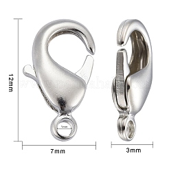 Brass Lobster Claw Clasps&nbsp;KK-902-N