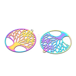 201 Stainless Steel Filigree Pendants&nbsp;STAS-TAC0018-12