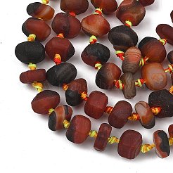 Natural Banded Agate Beads Strands&nbsp;GG-T001-06