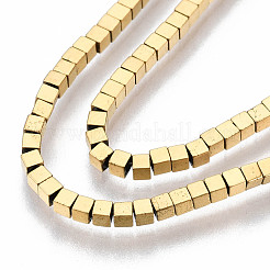 Electroplate Non-magnetic Synthetic Hematite Beads Strands&nbsp;G-T114-86G
