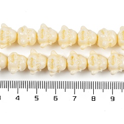Synthetic Coral Carved Beads Strands&nbsp;CORA-C003-11B