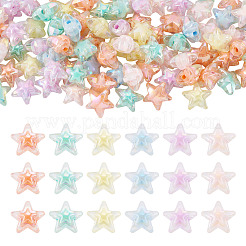 50Pcs AB Color Transparent Acrylic Beads&nbsp;PACR-TA0001-27