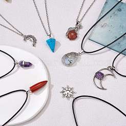 DIY Gemstone Necklace Making Kit&nbsp;DIY-SZ0009-42