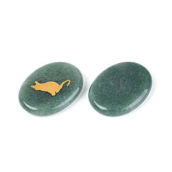 Natural Green Aventurine Cabochons&nbsp;G-T143-28G