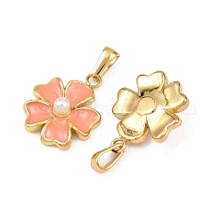 304 Stainless Steel Enamel Pendants&nbsp;STAS-P438-13A-G
