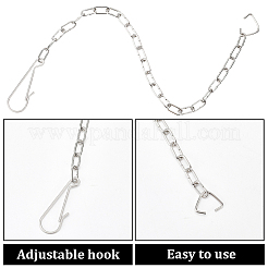 6Pcs 2 Styles 304 Stainless Steel Toilet Damper Chain&nbsp;FIND-CN0001-90