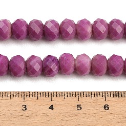 Faceted Dyed Natural White Jade Beads Strands&nbsp;GG-CBAE966-01A-N