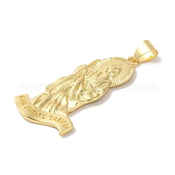 Rack Plating Brass Pendants&nbsp;KK-P267-28G