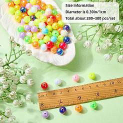 150G Opaque Acrylic Beads&nbsp;OACR-SZ0001-70