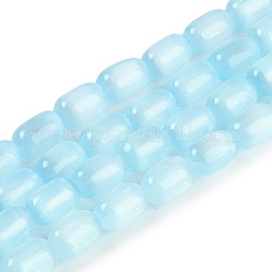 Natural Selenite Beads Strands&nbsp;G-F750-15