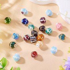 20Pcs Handmade Porcelain Beads&nbsp;PORC-TA0001-29