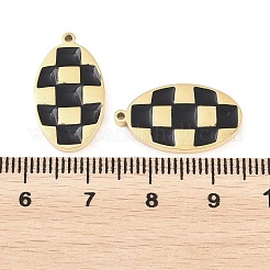 304 Stainless Steel Enamel Pendants&nbsp;STAS-P447-01A-G
