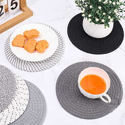 6Pcs Cotton Heat Insulation Coasters&nbsp;AJEW-CP0009-66B
