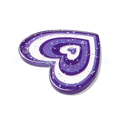 Transparent Plastic Pendants&nbsp;KY-P014-01B
