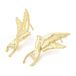 Women's Brass Stud Earrings&nbsp;EJEW-D352-08G