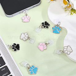 8Pcs 4 Colors Silicone Mobile Anti-Dust Plugs&nbsp;FIND-CN0002-06