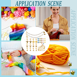 DIY Knitting Tool Sets&nbsp;HJEW-NB00150
