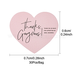 1 Bag Coated Paper Thank You Greeting Card&nbsp;DIY-FS0007-87