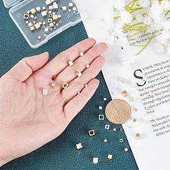 100Pcs 5 Style Brass Spacer Beads&nbsp;KK-PH0003-46