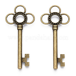 Tibetan Style Alloy Big Pendants&nbsp;PALLOY-TAC0009-23AB
