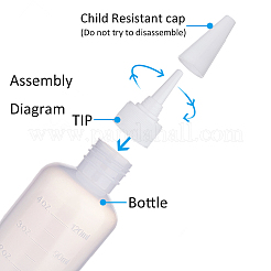 120ml Plastic Glue Bottles&nbsp;TOOL-BC0008-26