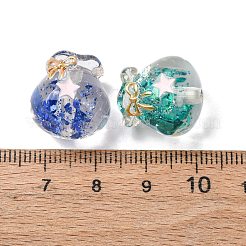 Transparent Resin Enamel Beads&nbsp;RESI-G119-10