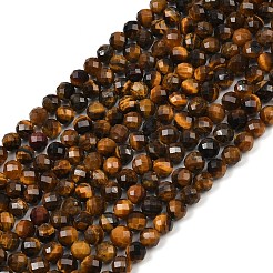 Natural Tiger Eye Beads Strands&nbsp;G-G281-B05-6mm