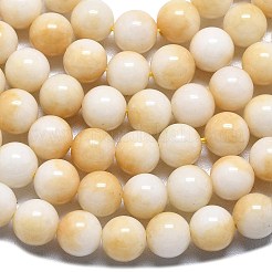 Natural Malaysia Jade Beads Strands&nbsp;G-L645-A01-8mm-28