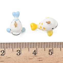 Alloy Enamel Pendants&nbsp;ENAM-F156-09G