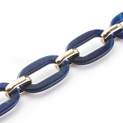 Handmade Acrylic Cable Chains&nbsp;AJEW-JB00947-05