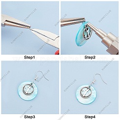 DIY Navigation Themed Earring Making Kits&nbsp;DIY-SC0001-99