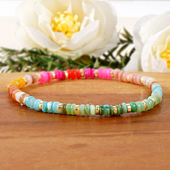 Christmas Natural Shell Beads Stretch Bracelets for Women&nbsp;NE0130