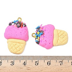 Handmade Polymer Clay Pendants&nbsp;CLAY-P005-01B-P