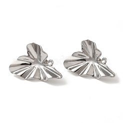 304 Stainless Steel Heart Stud Earrings&nbsp;EJEW-C114-30P