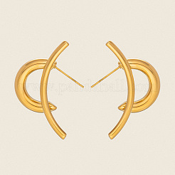 304 Stainless Steel Stud Earrings for Women&nbsp;ZJ4963-1