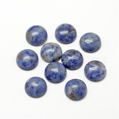 Natural Blue Spot Jasper Cabochons&nbsp;G-R416-20mm-45-1