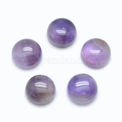 Natural Amethyst Cabochons&nbsp;G-E492-H-30-1