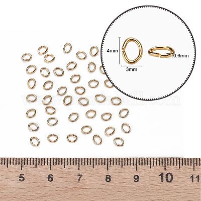 Brass Jump Rings&nbsp;KK-YW0001-26G-1
