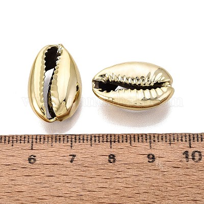 Electroplated Shell Beads&nbsp;BSHE-O017-13KCG-1