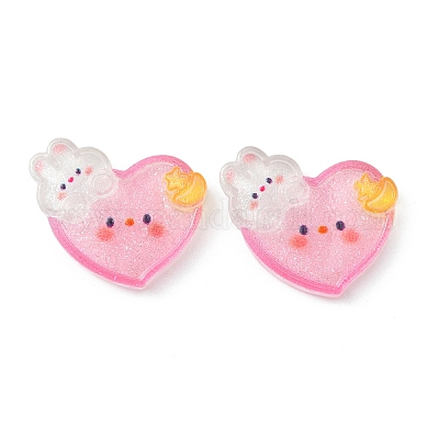 Translucent Resin Cabochons&nbsp;X-CRES-O006-12-1