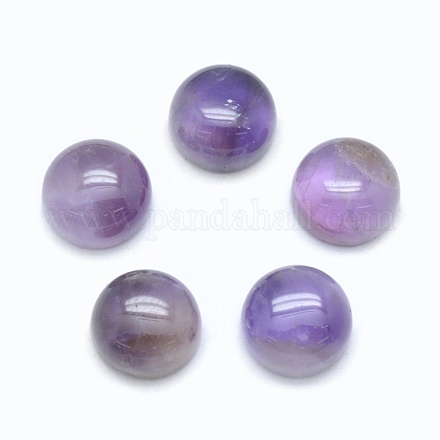 Natural Amethyst Cabochons&nbsp;G-E492-H-30-1