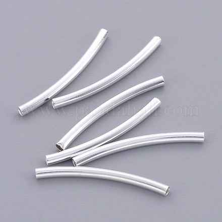 Curved Brass Tube Beads&nbsp;EC297-S-1