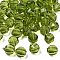 K9 Glass, Imitation Austrian Crystal Beads, Grade AAA, Faceted, Round, Yellow Green, 10mm, Hole: 0.9~1mm