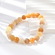 Natural Topaz Jade Beads Stretch Bracelets&nbsp;BJEW-F380-01-B07-4