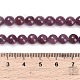 Natural Ruby Beads Strands&nbsp;G-L631-A01-6mm-AA-5