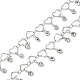 Handmade Brass & Glass Chains&nbsp;CHC-Z001-08P-1