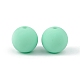 Rubberized Style Opaque Acrylic Beads&nbsp;MACR-F073-01-2