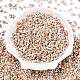 Two Tone Baking Paint Glass Seed Beads&nbsp;SEED-C003-01Q-4